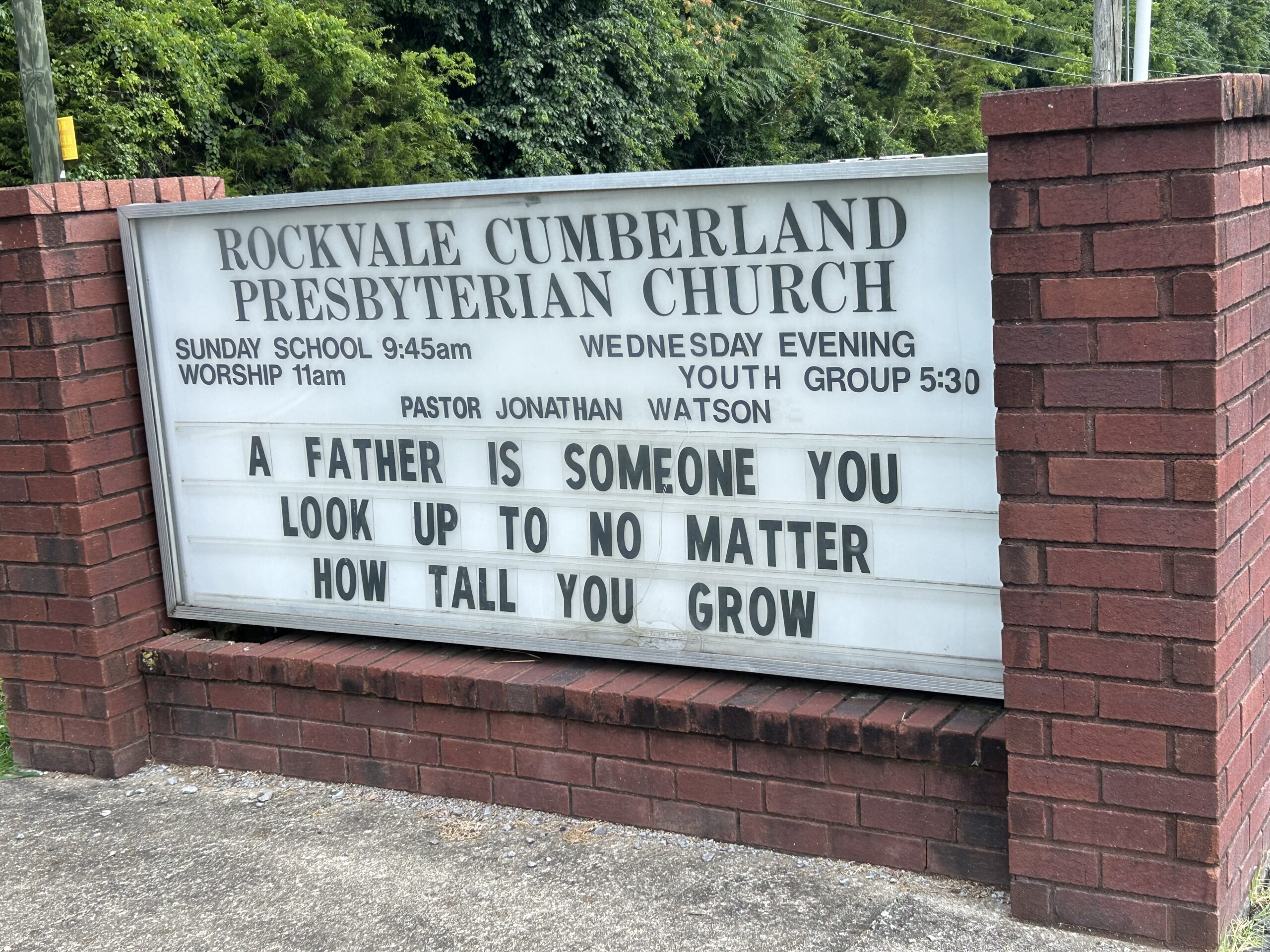 Church Sign Sermon